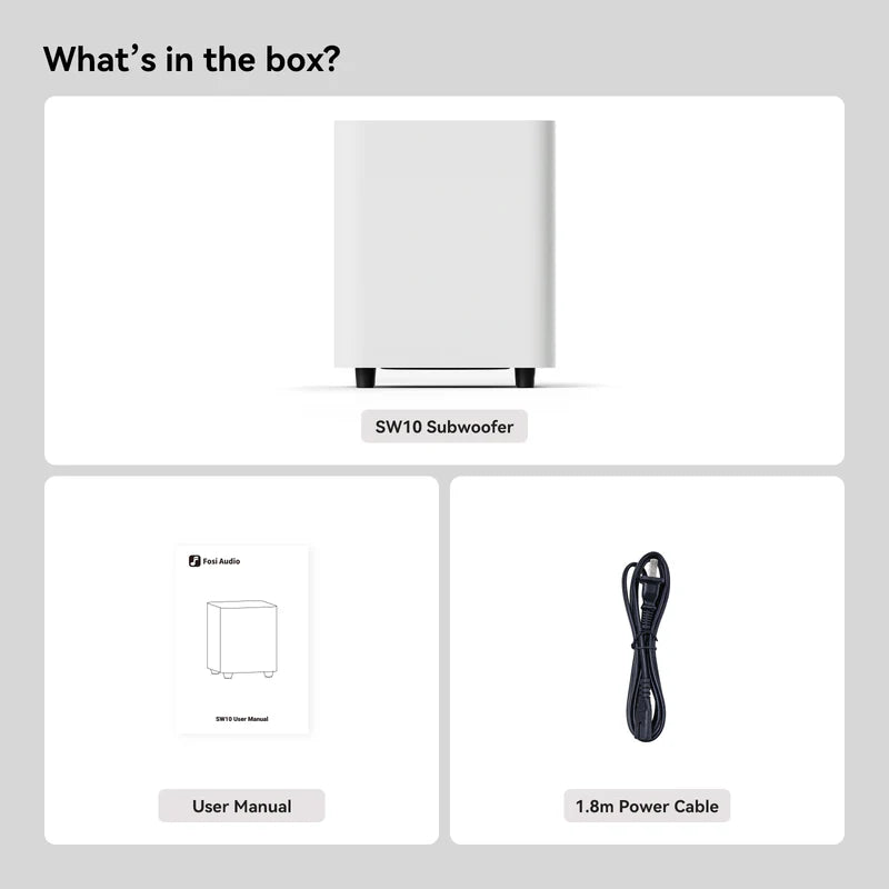 Fosi SW10 Active SubWoofer