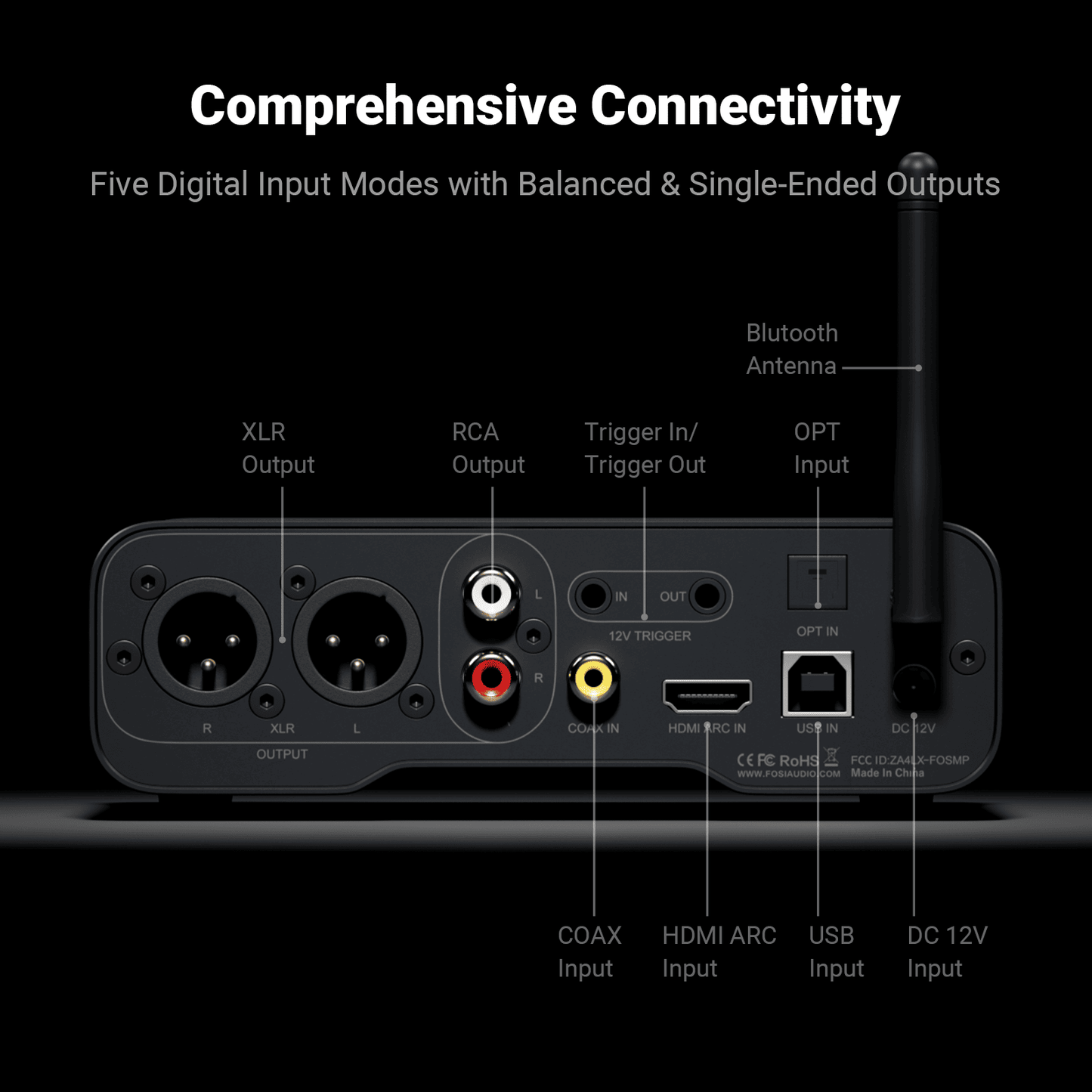 Fosi ZD3 DAC Pre-amplifier