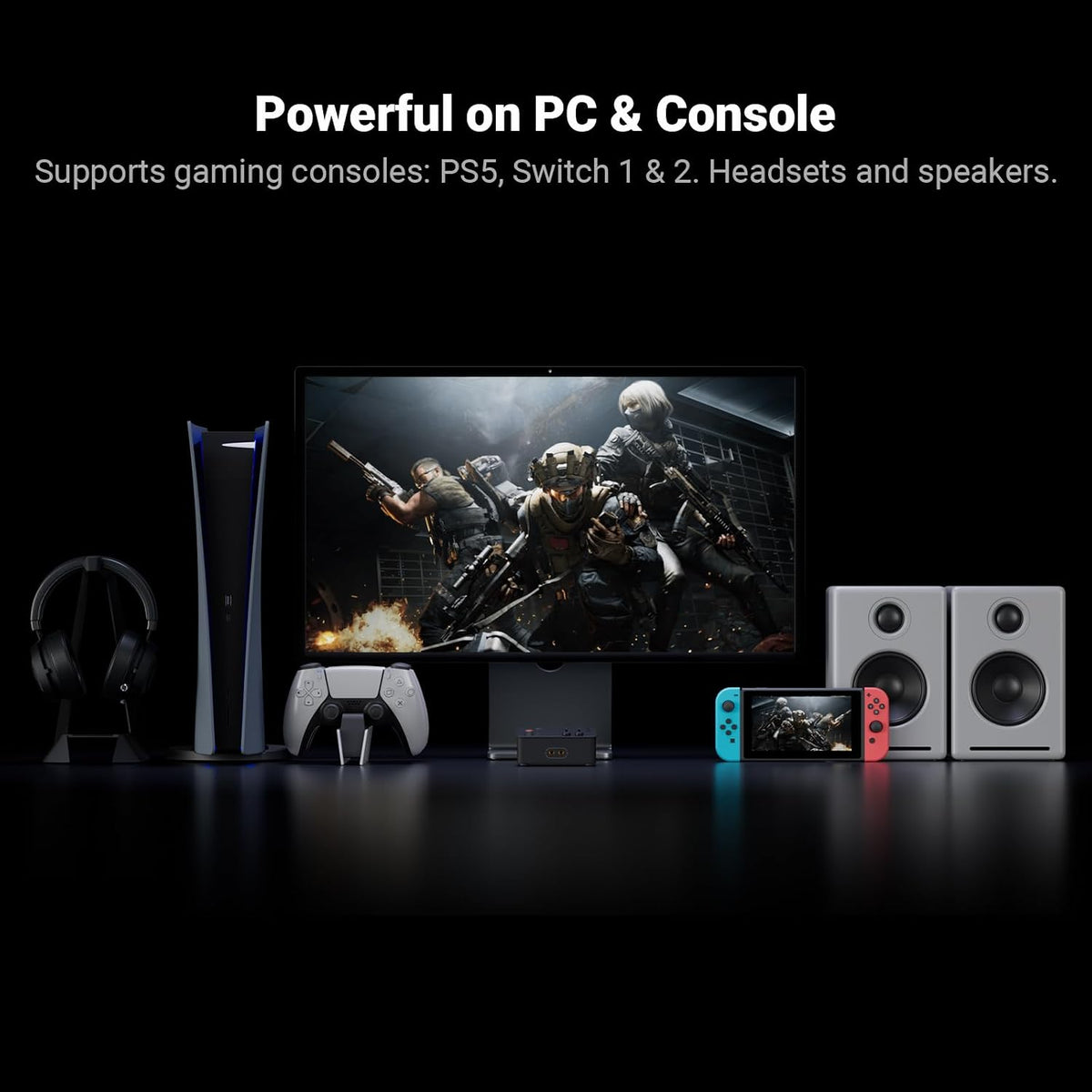 Fosi C3 Gaming DAC / Heaphones Amp