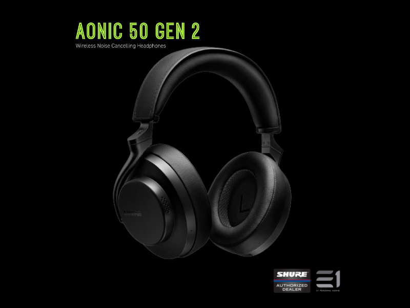 Shure Aonic 50 Gen 2 Over-Ear Noise Canceling Headphones