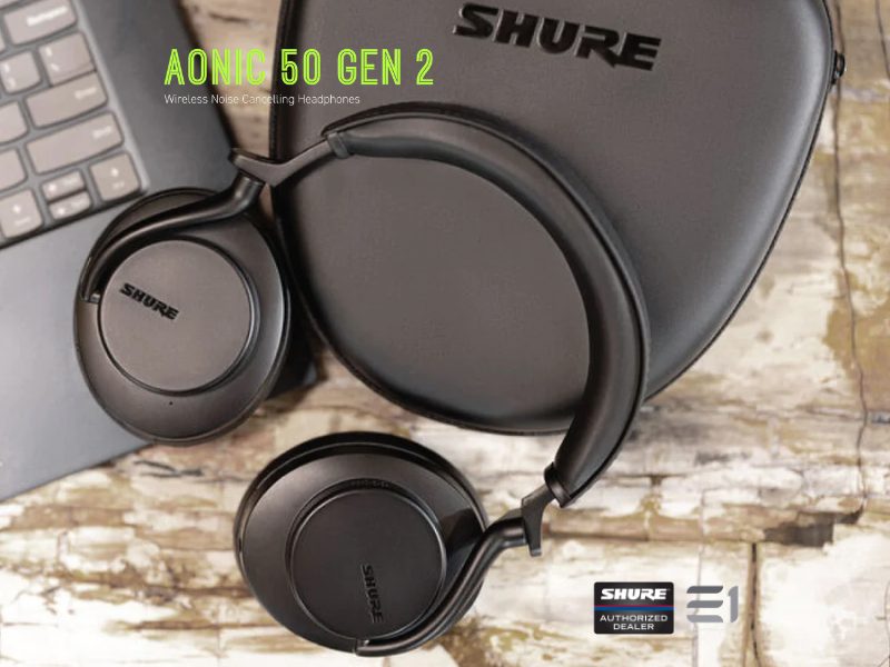 Shure Aonic 50 Gen 2 Over-Ear Noise Canceling Headphones