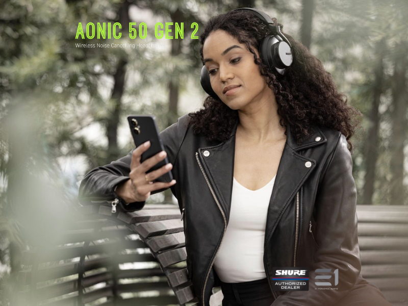 Shure Aonic 50 Gen 2 Over-Ear Noise Canceling Headphones