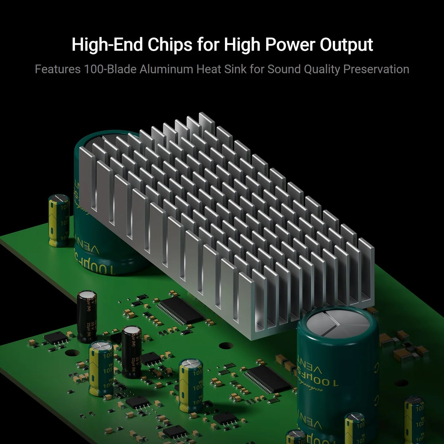 Fosi MC351 2.1 Channel Integrated DAC Amplifier