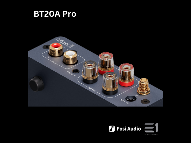 FOSI AUDIO BT20A PRO Amplificateur Class D TPA3255 Bluetooth 5.0