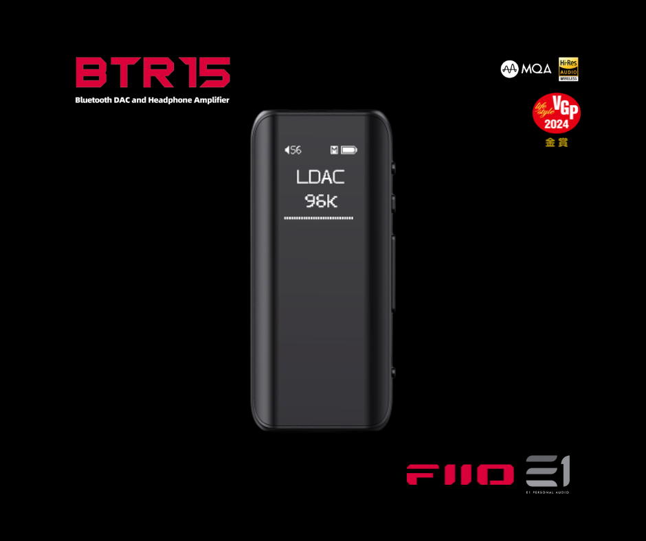 FiiO BTR15 Bluetooth DAC / Headphones Amplifier