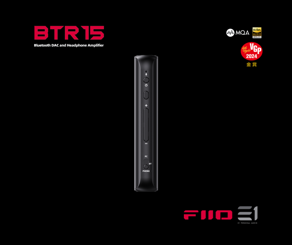 FiiO BTR15 Bluetooth DAC / Headphones Amplifier