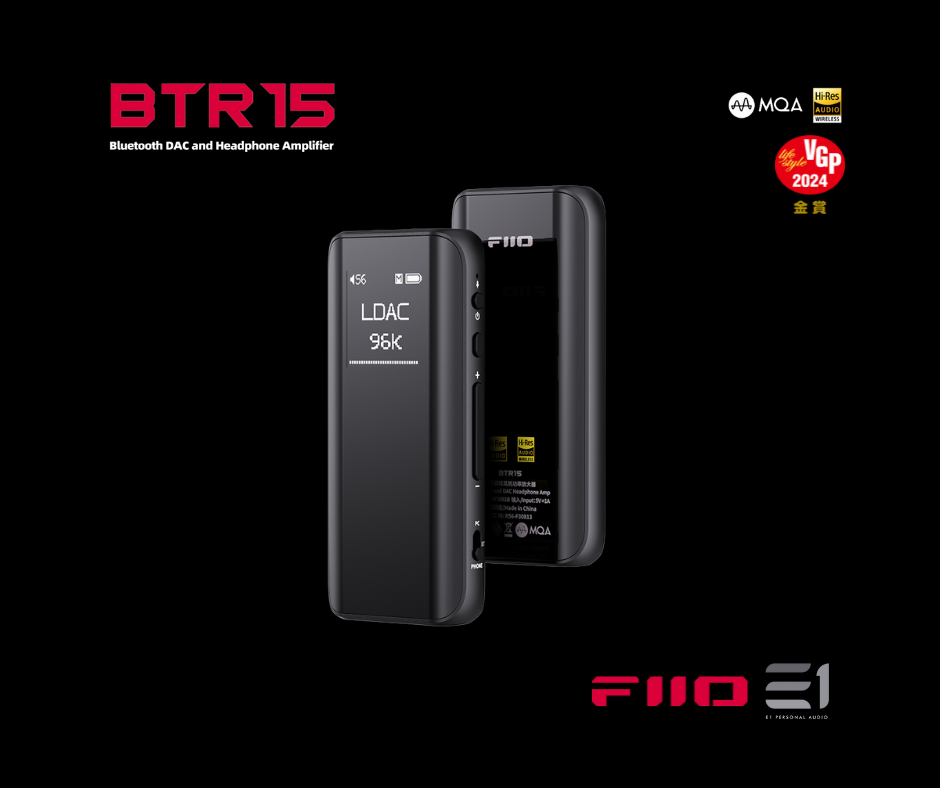 FiiO BTR15 Bluetooth DAC / Headphones Amplifier