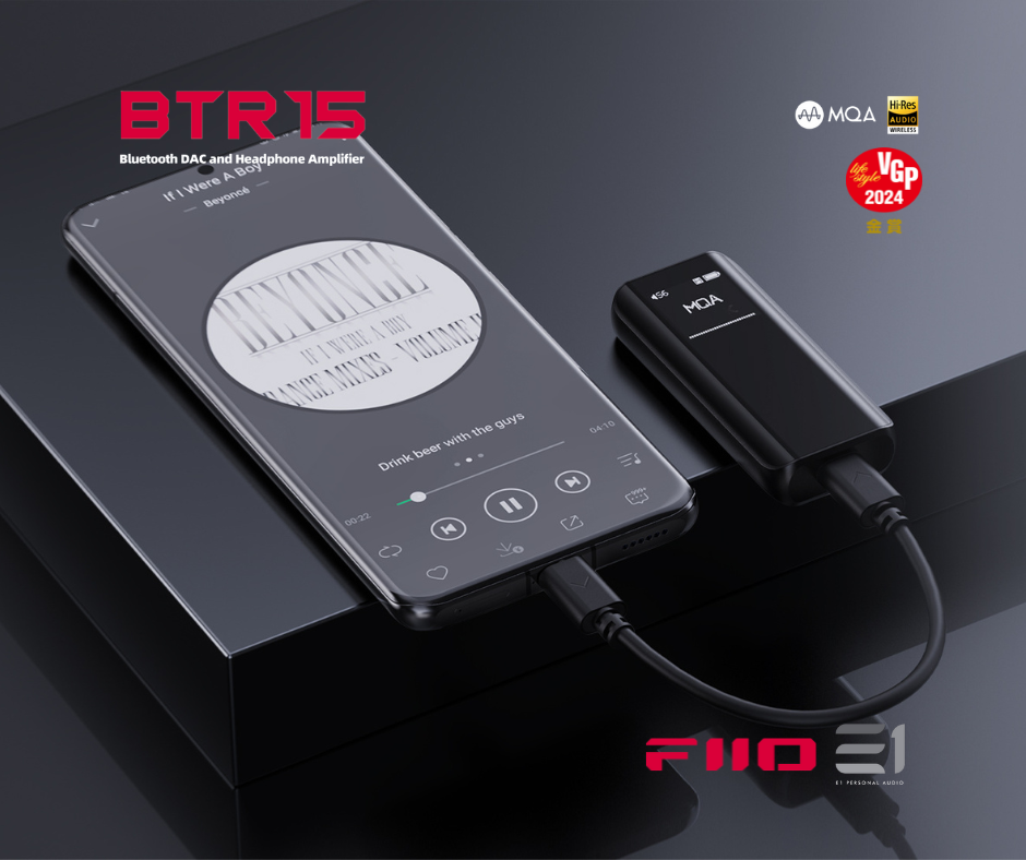 FiiO BTR15 Bluetooth DAC / Headphones Amplifier