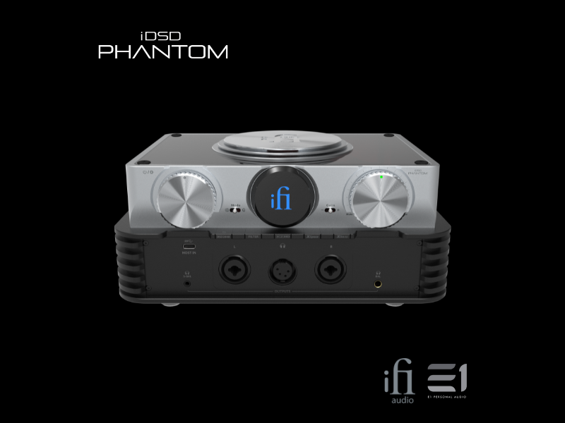 iFi iDSD Phantom Flagship Reference-class Streaming DAC / Amplifier