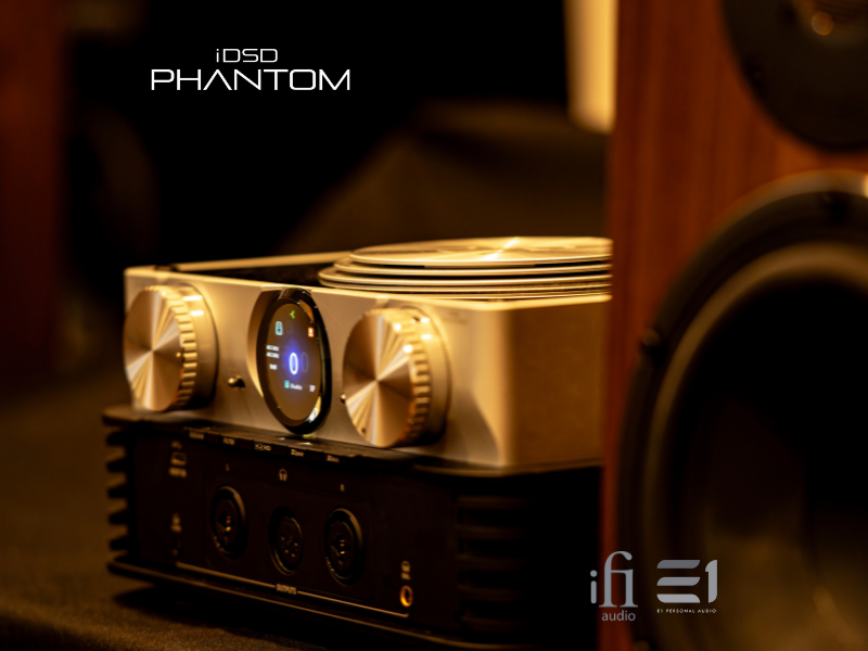 iFi iDSD Phantom Flagship Reference-class Streaming DAC / Amplifier