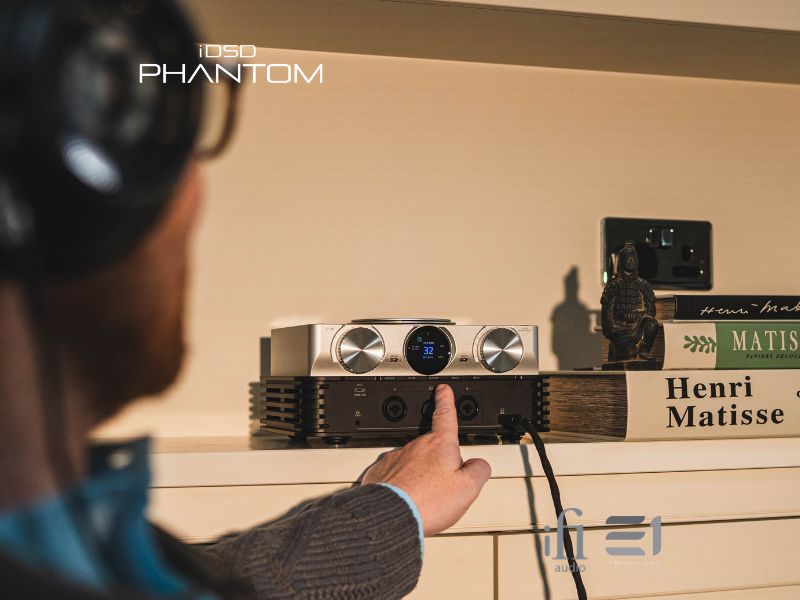 iFi iDSD Phantom Flagship Reference-class Streaming DAC / Amplifier