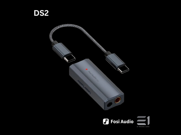 Fosi Audio DS-2 Portable DAC / Headphones Amplifier (Dongle)