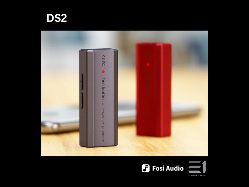 Fosi Audio DS-2 Portable DAC / Headphones Amplifier (Dongle)