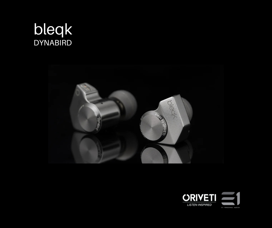 Oriveti bleqk Dynabird Single DD Universal-fit In-ear Monitors