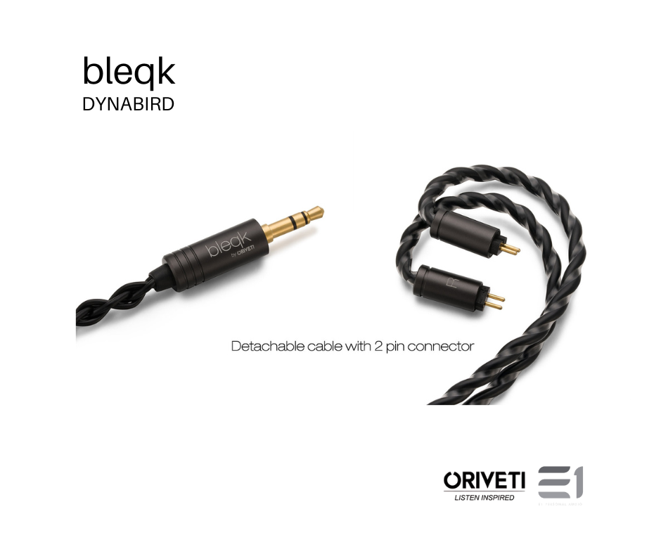 Oriveti bleqk Dynabird Single DD Universal-fit In-ear Monitors