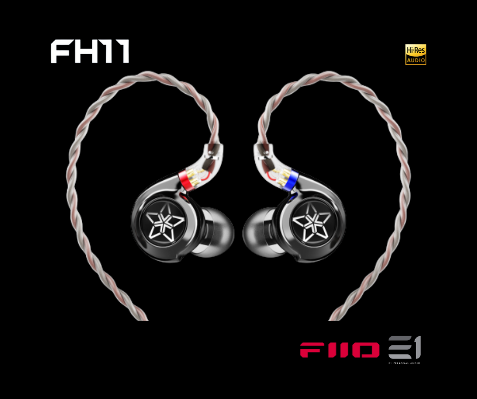 FiiO FH11 Hybrid Universal-fit In-ear Monitors