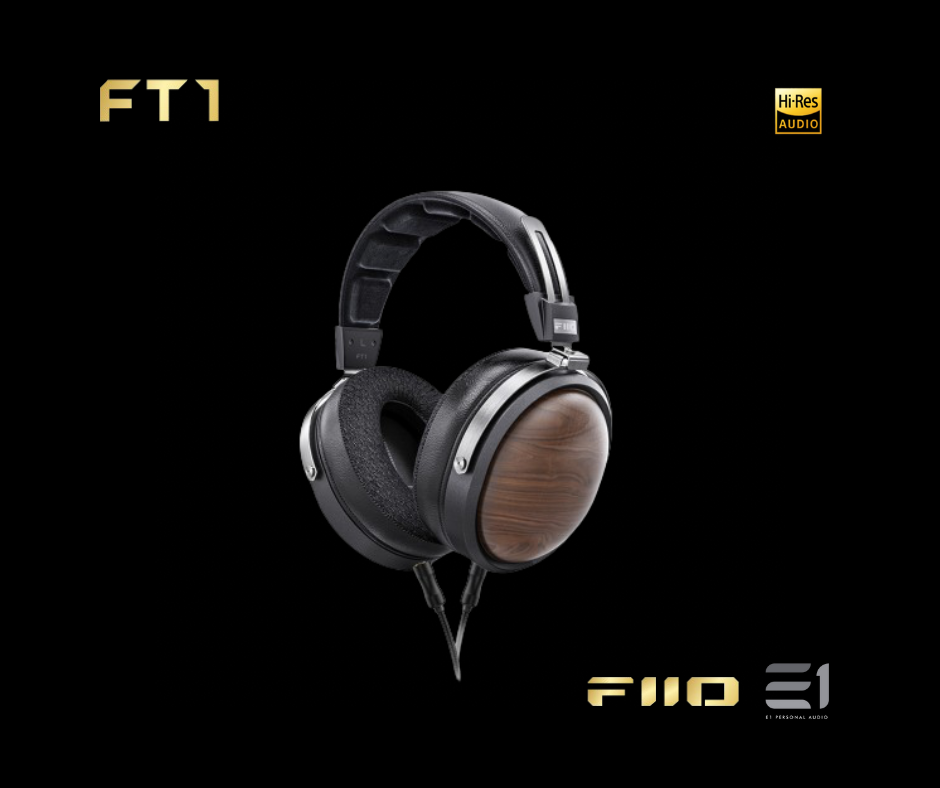 FiiO FT1 Wood-cup Closed Headphones