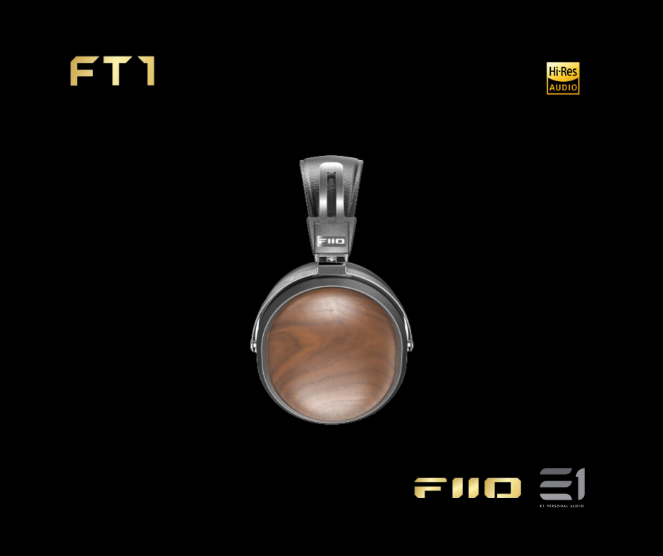 FiiO FT1 Wood-cup Closed Headphones