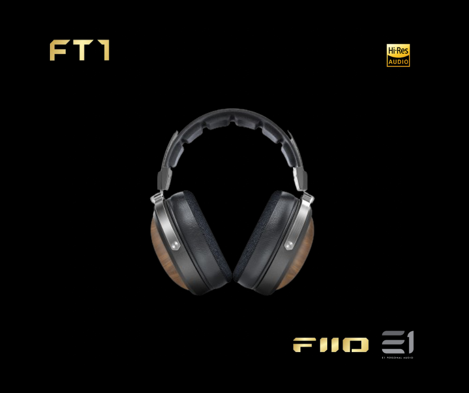 FiiO FT1 Wood-cup Closed Headphones