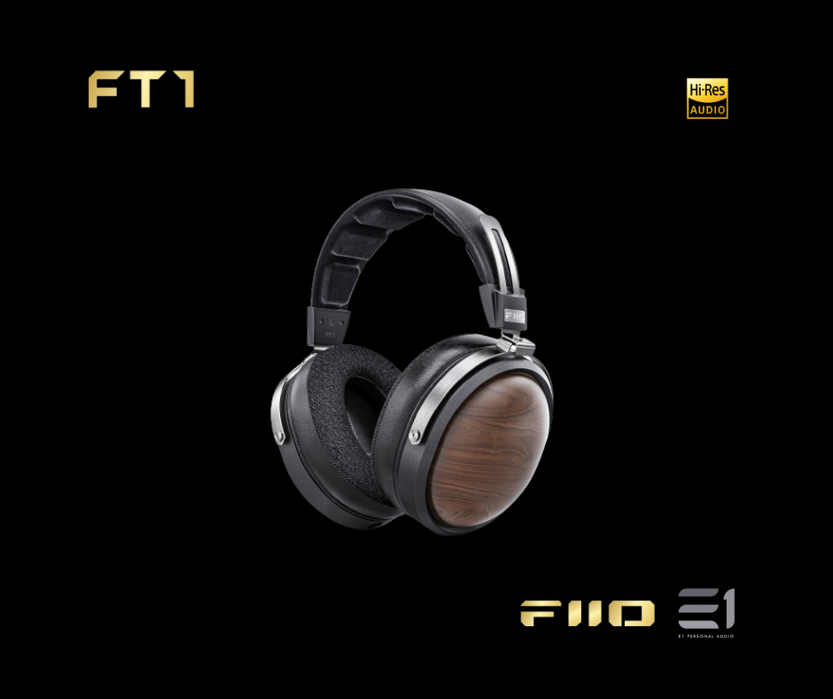 FiiO FT1 Wood-cup Closed Headphones