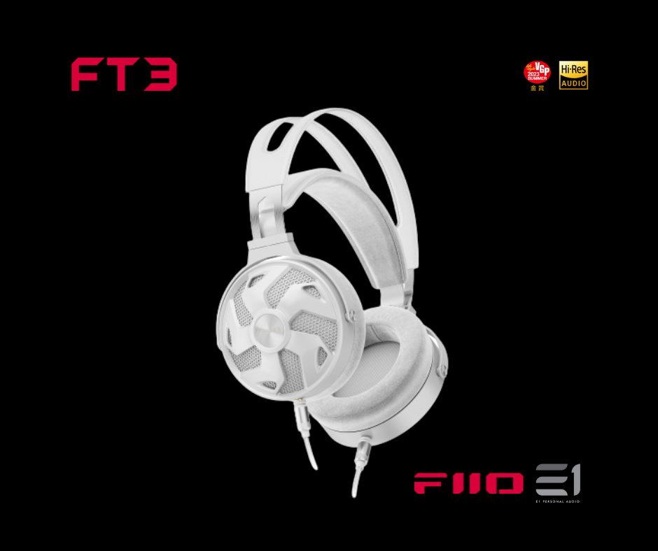 FiiO FT3 Dynamic (Open-back) Over-ear Headphones