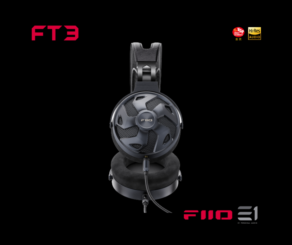 FiiO FT3 Dynamic (Open-back) Over-ear Headphones