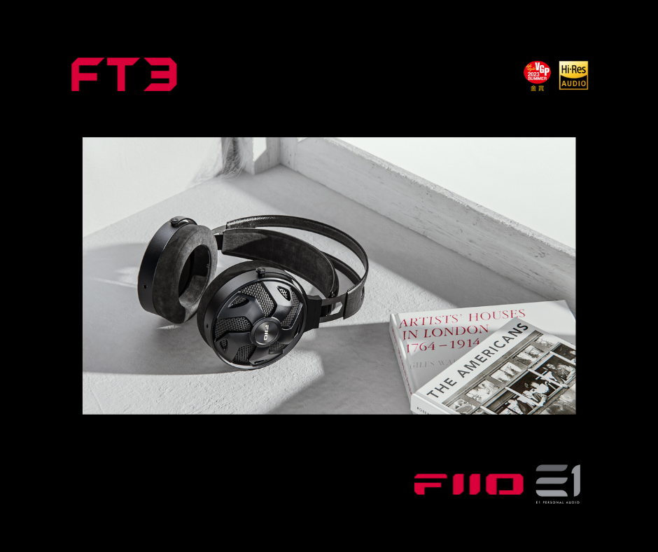 FiiO FT3 Dynamic (Open-back) Over-ear Headphones