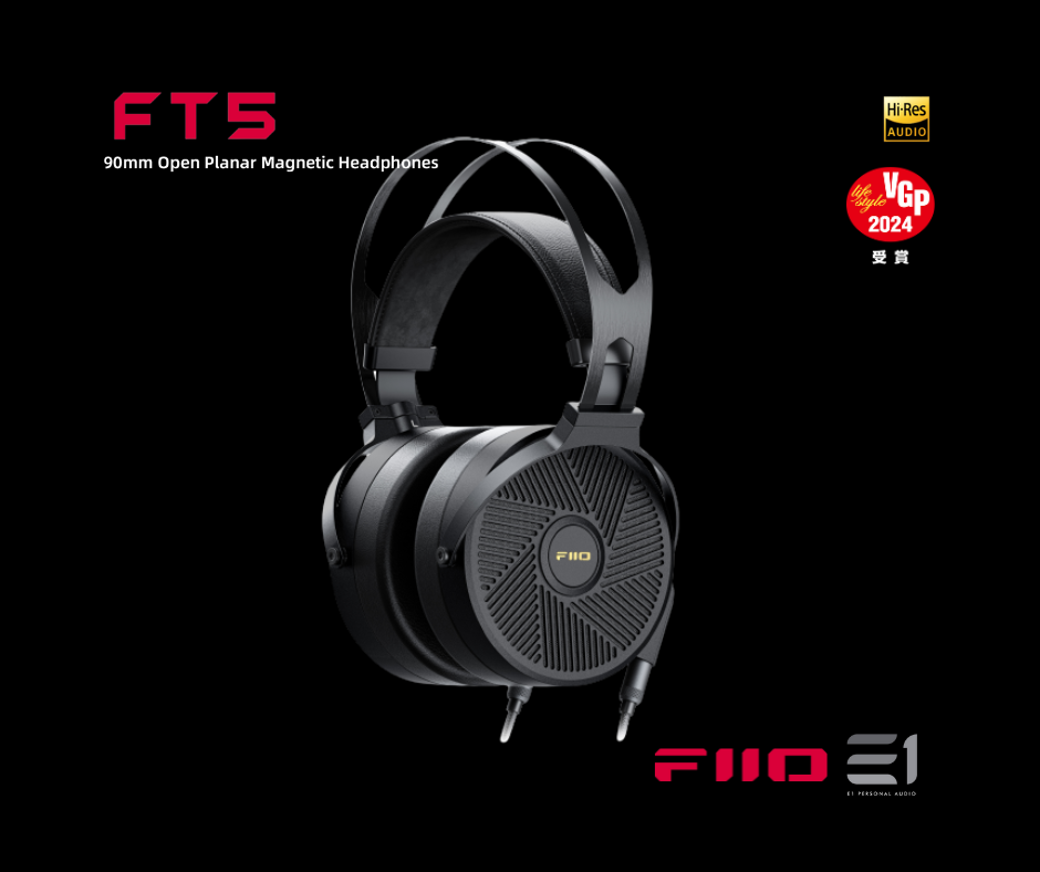 FiiO FT5 Planar Magnetic (Open-back) Headphones