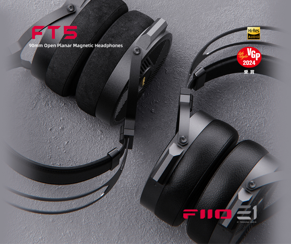 FiiO FT5 Planar Magnetic (Open-back) Headphones