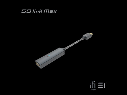 iFi GO-link MAX DAC / Balanced Headphones Amplifier (Dongle)