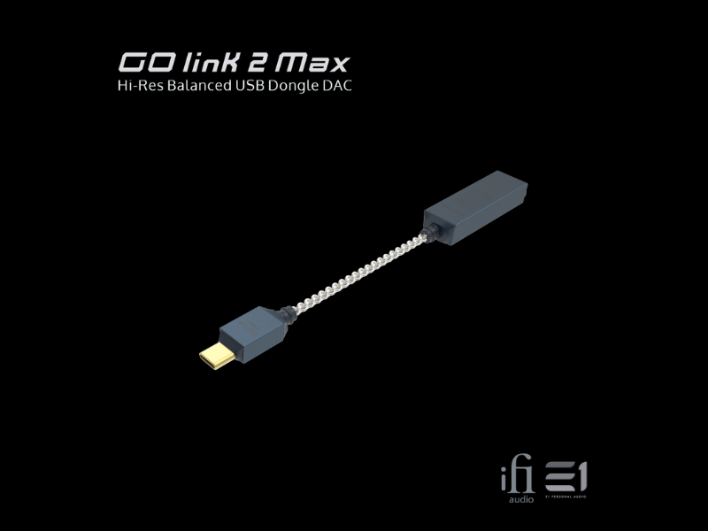 iFi GO-link 2 MAX DAC / Balanced Headphones Amplifier (Dongle)