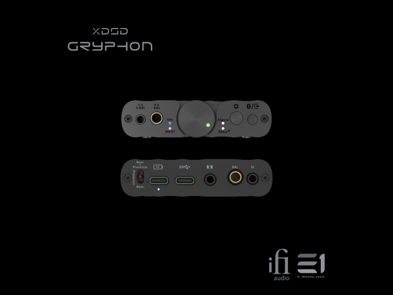 iFi xDSD Gryphon Portable Bluetooth Headphones Amplifier