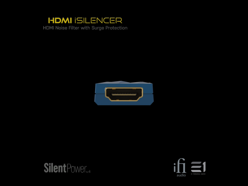 iFi HDMI iSilencer noise filter with surge protection