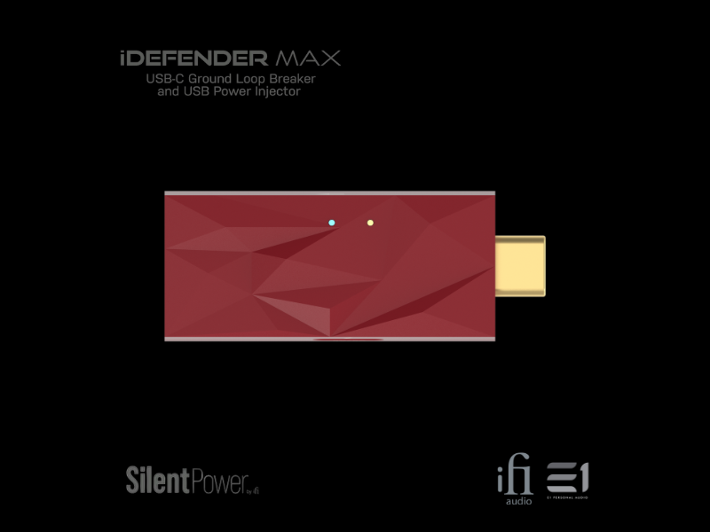 iFi iDefender MAX intelligent USB-C ground loop breaker and USB power injector