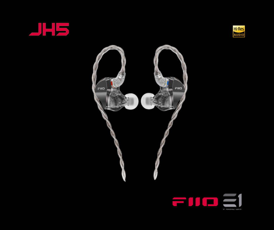 FiiO JH5 Hybrid Universal-fit In-ear Monitors