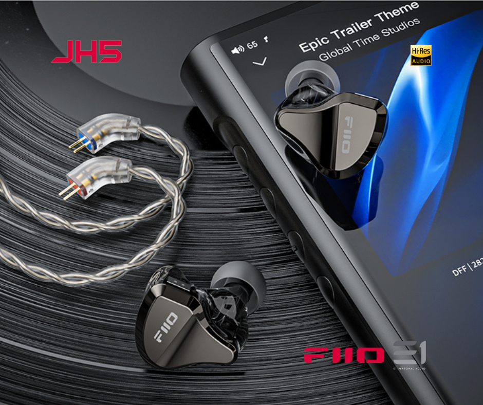 FiiO JH5 Hybrid Universal-fit In-ear Monitors