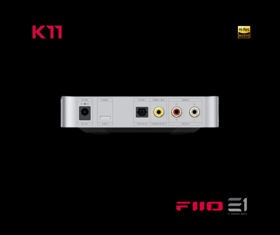 FiiO K11 / R2R Desktop DAC / Headphones Amplifier