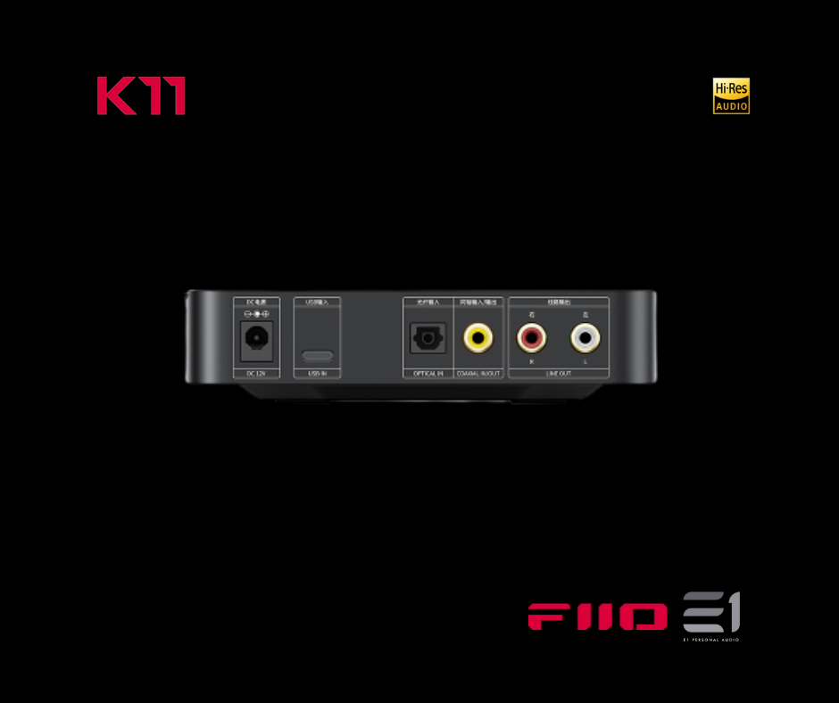 FiiO K11 / R2R Desktop DAC / Headphones Amplifier