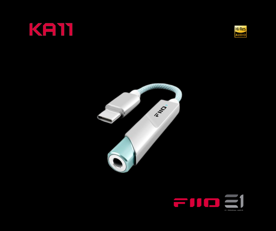 FiiO KA11 Portable DAC / Headphones Amplifier (Dongle)