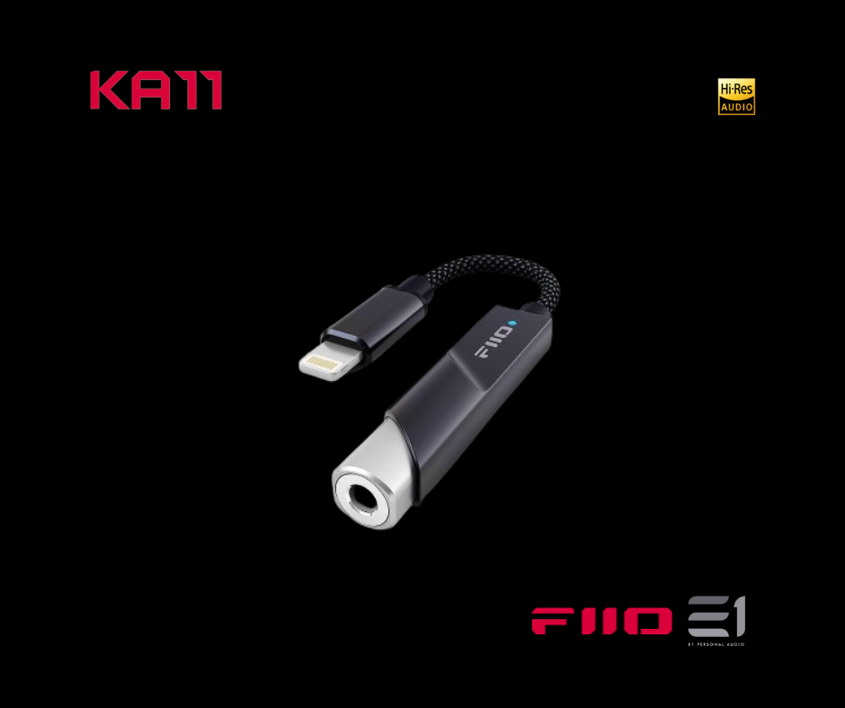 FiiO KA11 Portable DAC / Headphones Amplifier (Dongle)