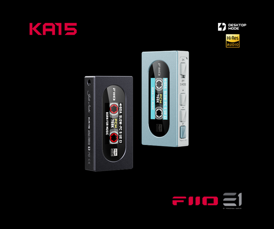 FiiO KA15 Balanced DAC / Headphones Amplifier (Dongle)