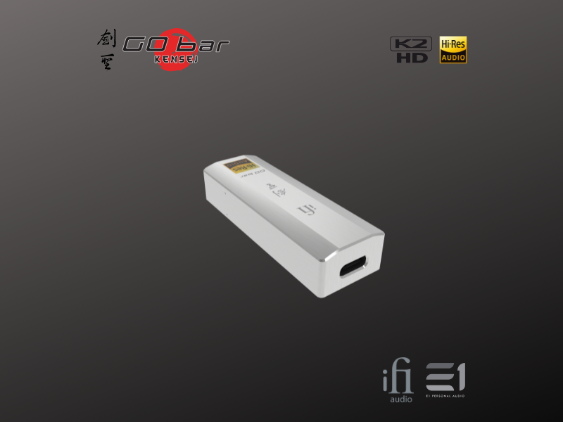 iFI GO bar Kensei Portable DAC / Headphones Amplifier (Dongle)