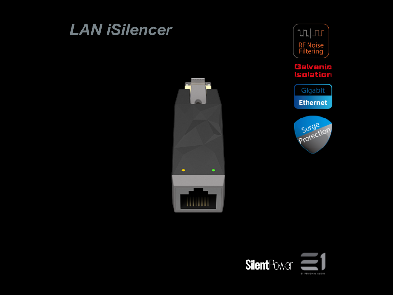 iFi / SilentPower LAN iSilencer Network Noise Filter
