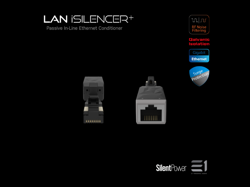 iFi / SilentPower LAN iSilencer/+ Network Noise Filter