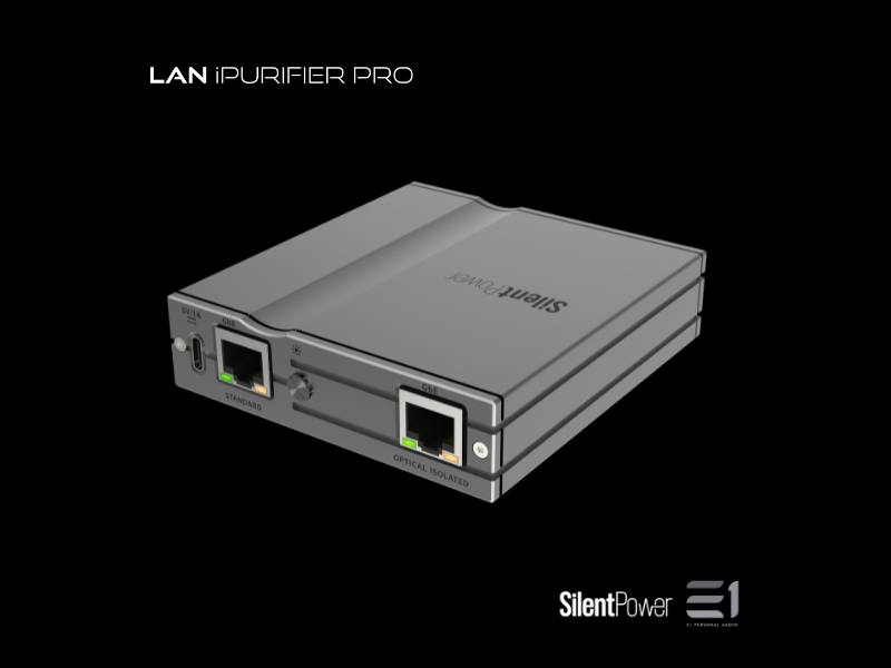 iFi / SilentPower LAN iPurifier Pro Ethernet Filter with Optical Isolation