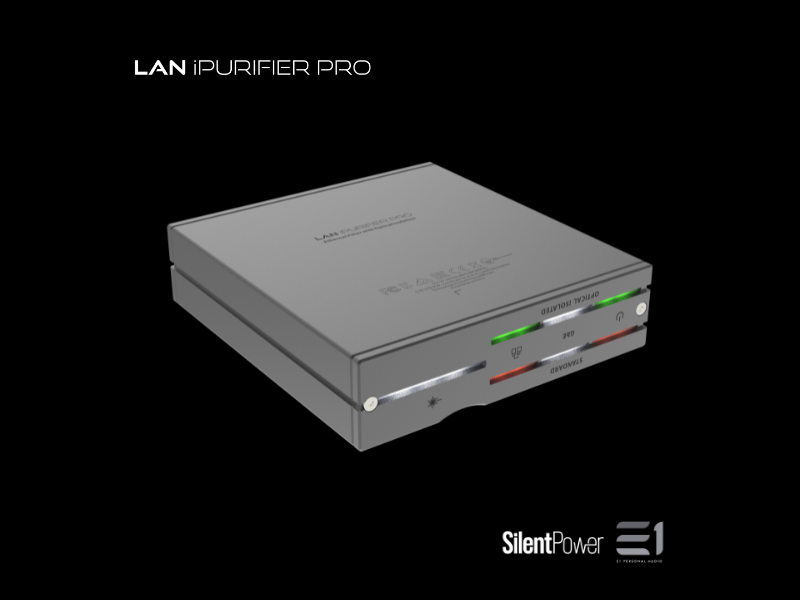 iFi / SilentPower LAN iPurifier Pro Ethernet Filter with Optical Isolation