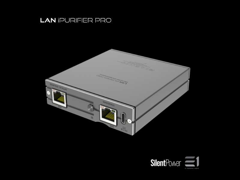 iFi / SilentPower LAN iPurifier Pro Ethernet Filter with Optical Isolation