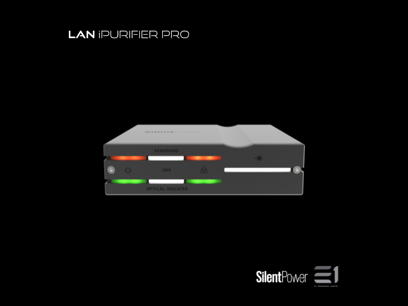 iFi / SilentPower LAN iPurifier Pro Ethernet Filter with Optical Isolation