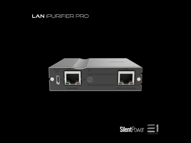 iFi / SilentPower LAN iPurifier Pro Ethernet Filter with Optical Isolation