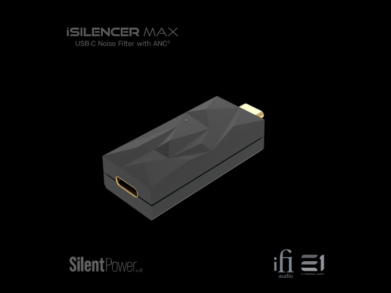 iFi iSilencer MAX USB-C noise filter with ANC3